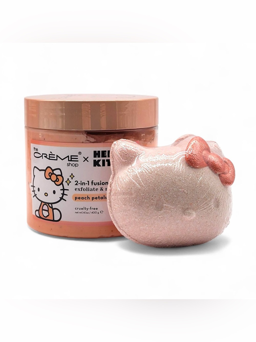 The Crème Shop x Hello Kitty Silky Skin Spa Set - Peach - Picture 2 of 7